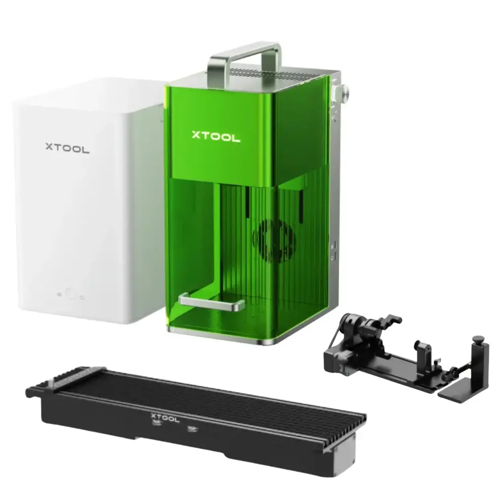 XTOOL - F1 KIT DE LUXE - GRAVEUR LASER PORTABLE IR 2W / DIODE 10W 