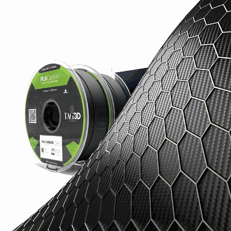 FILAMENT PLA CARBONE 1KG